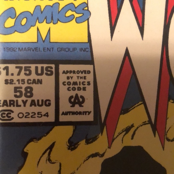 VTG rare Marvel Wolverine 1992 comic book - Picture 4 of 4